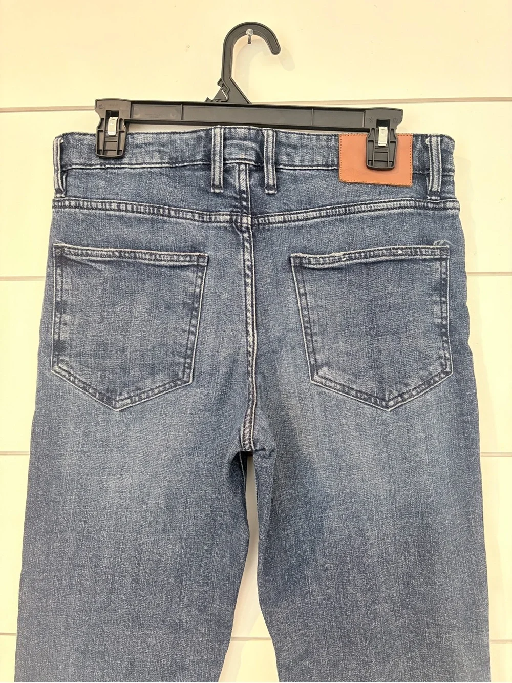 Outland Denim Ranger 31R Slim Straight Jeans Organic Cotton Quiet Luxury Men’s
